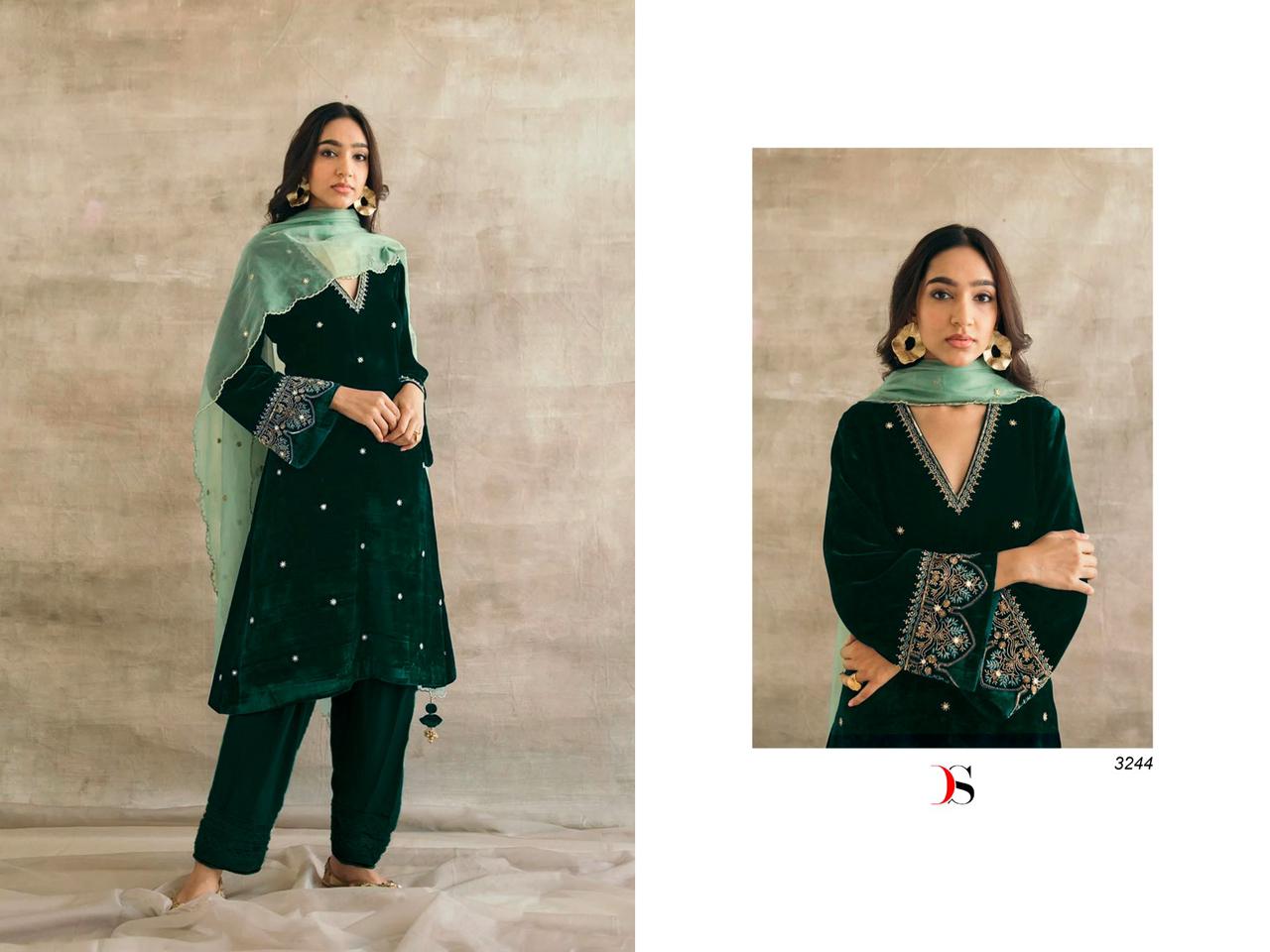 Deepsy Velvet 23 Vol 2 Velvet Wedding Pakistani Suits Catalog
